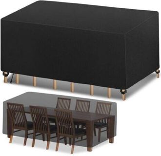 OEM Funda Para Muebles De Jard&iacute;n - Impermeable, Resistente A Los Rayos Uv Y Al Viento, Tejido Oxford 420d (170 X 94 X 70 Cm)