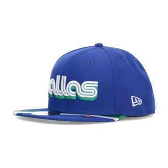 New Era NBA City Night Platte Klep Pet - Heren - Petten - Blauw - ONE Size - Polyester - Accessoires