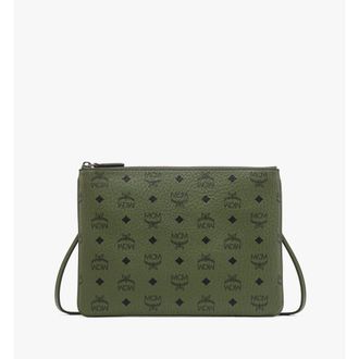 MCM Medium Crossbody Pouch in Visetos Original