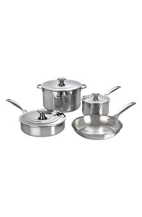 LE CREUSET 7-Piece Stainless Steel Cookware Set at Nordstrom