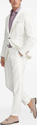 Brunello Cucinelli Completo gessato - Bianco