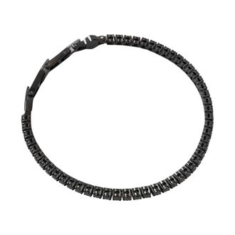 Maserati Tennisarmband - Heren - Accessoires - Zwart - Maat: ONE Size