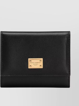 Dolce & Gabbana leather flap wallet