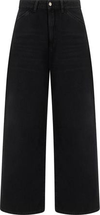 Icon Denim Los Angeles Losse Katoenen Jeans - Dames - Loose Fit Jeans - Zwart - W28 - Katoen - Jeans
