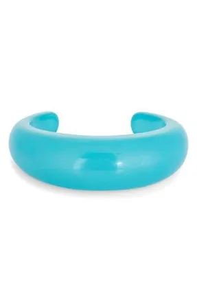 Leith Puffy Cuff Bracelet in Blue at Nordstrom Rack