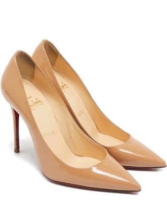 Christian Louboutin 100mm Kate pumps - Neutrals