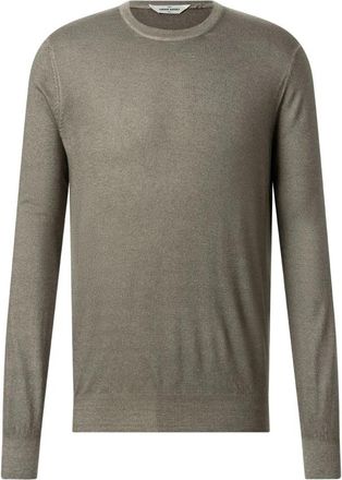 Gran Sasso Rondgebreide trui - Heren - Cashmere truien - Bruin - 2XL - Kasjmier - Truien & Vesten