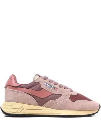 Autry Sneakers met su&egrave;de vlakken - Roze