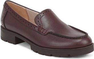 Life Stride London 4 Faux Leather Loafer in Burgundy at Nordstrom, Size 8.5