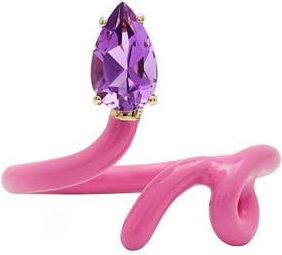 Bea Bongiasca Baby Vine Ring in Pink at Nordstrom, Size 6.5