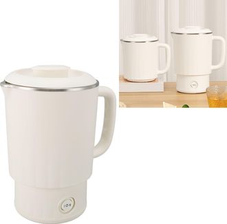 Infinite Hervidor De Viaje De Acero Inoxidable De 600 W, 600 Ml, Port&aacute;til, Calentamiento R&aacute;pido Con Control Inteligente De Temperatura Para Caf&eacute; Y T&eacute;, Enchufe 