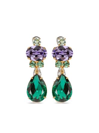 Jennifer Behr Catherine teardrop earrings - Gold