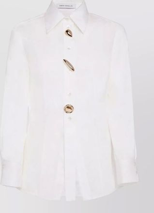 Simona Corsellini cotton midi shirt dress