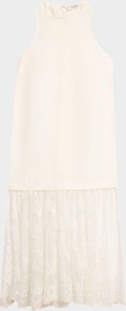 Sea New York Marja Embroidered Tank Dress