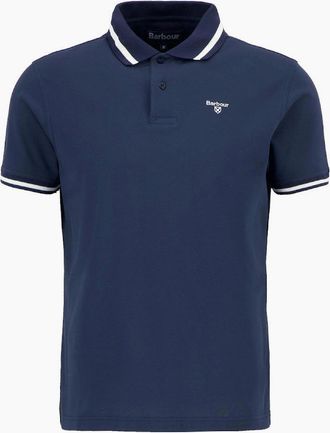 Barbour Mens Barbour Ferrybridge Lightweight TF Polo Shirt NY91 Navy - Size: 38
