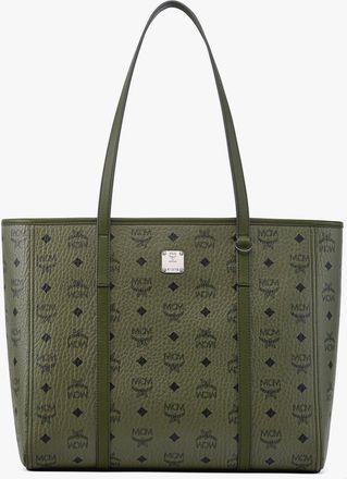 MCM Medium Toni Top-Zip Shopper in Visetos