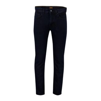 HUGO BOSS Heren, Jeans, Blauw, Maat: W34 L34 Katoen