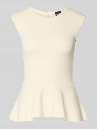 HUGO BOSS Regular Fit Top aus Viskose-Mix Modell FILLO in Offwhite, Gr&ouml;&szlig;e XXL