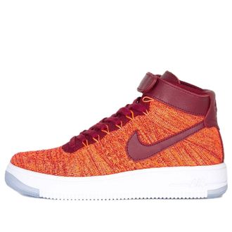 Nike (WMNS) Nike Air Force 1 Flyknit Total Crimson 818018-800