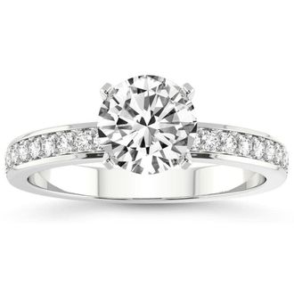 Pompeii3 2 1/4Ct Lab Grown Diamond Engagement Ring in White, Yellow, or Rose Gold