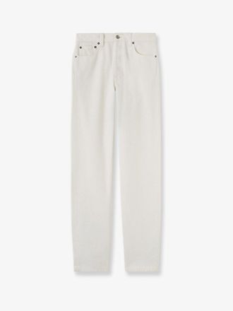 Loro Piana Pantaloni Sade white denim - LORO PIANA - gender_Woman