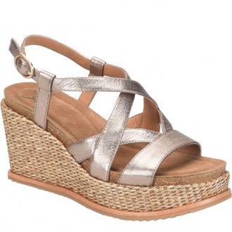 S&ouml;fft Womens Devyn Wedge Sandals In Bronze