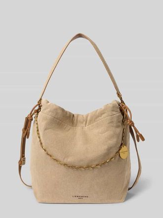 Liebeskind Handtasche mit Logo-Detail Modell Lya in Beige, Gr&ouml;&szlig;e 1