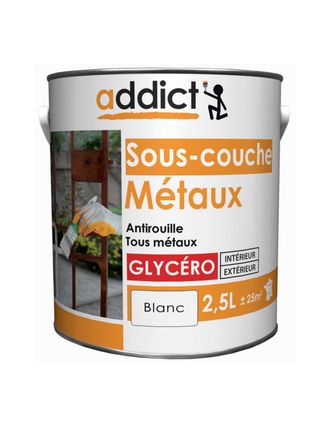 Addict Subcapa Metales 25 Lb Blanco - Addict