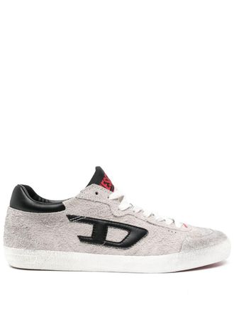 Diesel S-Leroji gerafelde sneakers - Grijs