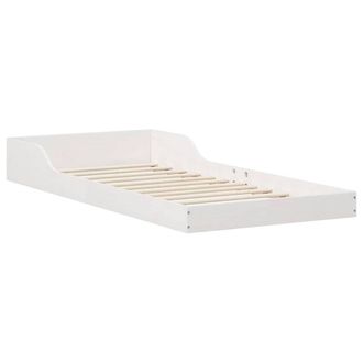 Berkfield Home White 80 x 200 cm Solid pine wood