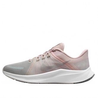Nike Womens Quest 4 Premium Sneakers In Grey Fog/ Barely Rose