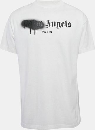 Palm Angels Palm Angels Paris Sprayed Logo T-Shirt