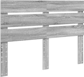 vidaXL Headboard with Headboard Grey Sonoma 150 cm Engineered Wood vidaXL