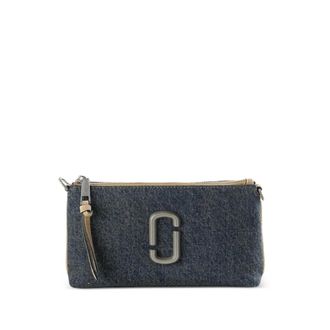 Marc Jacobs Clutches, female, Blue, Size: ONE SIZE Denim Pochette