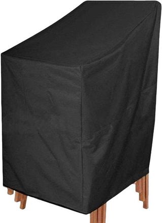 No Brand Fundas Para Sillas De Exterior - Fundas Impermeables Para Sillas - Protegen Los Muebles De Patio - Tela Oxford 210d - 65 X 85 X 114 Cm