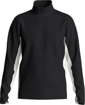We Norwegians Voss 1/4-Zip Merinopullover für Herren | schwarz