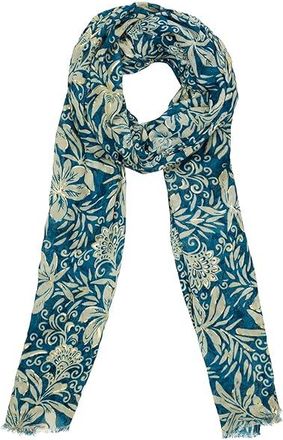 Patricia Nash Womens Scarf Greek Floral 403, Viscose