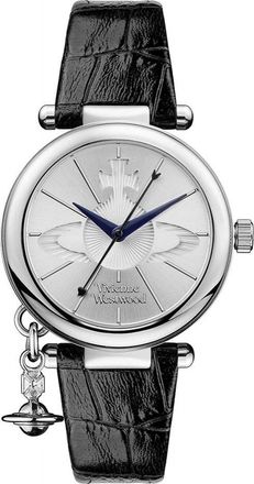 Vivienne Westwood Womens VV006SSBK Ladies Orb Watch - Silver - One Size