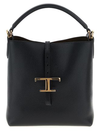 Tod's Black Calfskin Womens Handbag