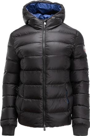 Jott Celine Gewatteerde Donzen Jas - Dames - Winterjassen - Zwart - M - Leer - Jassen