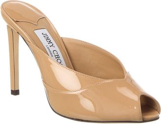 Jimmy Choo London Brigitte 100 Patent Mule