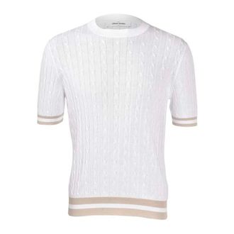 Gran Sasso Heren, Truien, Wit, Maat: 3XL Katoen