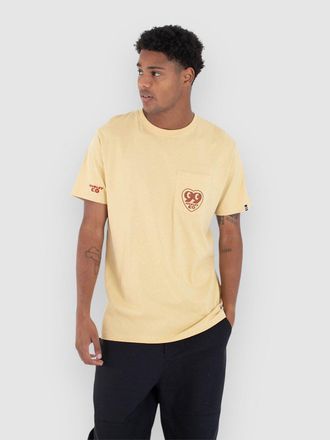 Hurley Hurley Heart Pocket T-Shirt braun