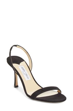 Jimmy Choo London Jenn Slingback Sandal in Black at Nordstrom, Size 10.5Us