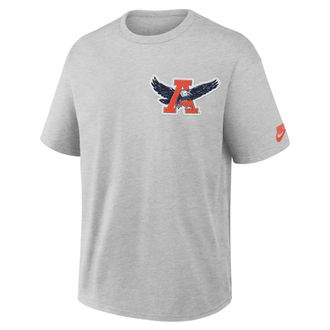 Nike Auburn Legacy Max90 Nike Mens College T-Shirt in Grey | 04T606GAUV-612