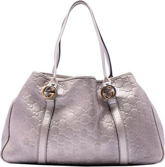 Gucci Pre-owned Gucci Metallic Guccissima Twins Tote Ladies CRE73SJXR48VLBJL