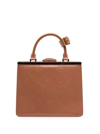 Louis Vuitton 2009-2013 Monogram Vernis Deesse PM handbag - women - Leather - One Size - Pink