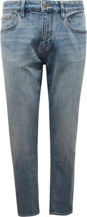 Armani J13 Slim Broeken - Heren - Slim Fit Jeans - Blauw - W32 - Denim - Jeans