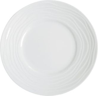 Medard De Noblat Plato de postre (x6) Porcelana de Limoges Blanco