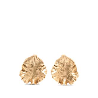 Cult Gaia Accessoires, Dames, Geel, ONE Size, Iris Oorbel